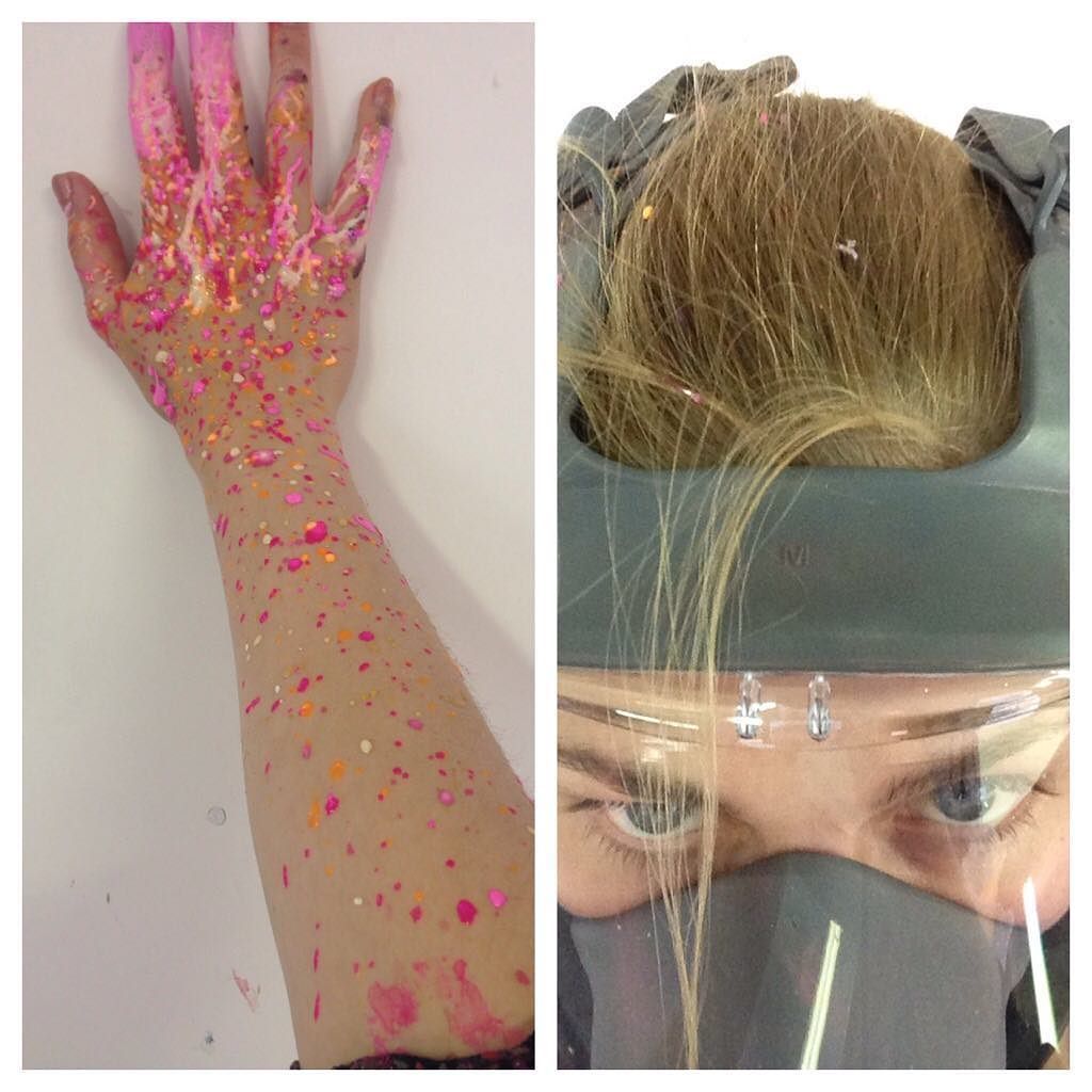 YummyGummyLatex's tweet image. When you get carried away with splattering. #Owchie #owch #yummygummy #yummygummylatex #la… ift.tt/1TXUfhF