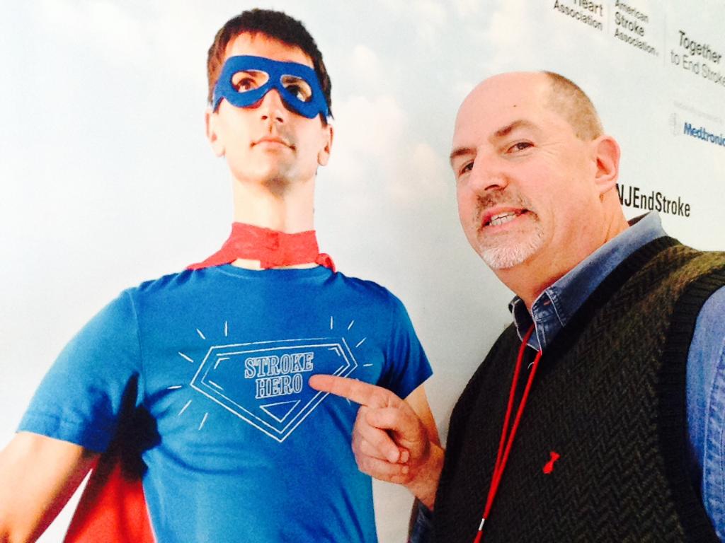 AHANewJersey's tweet image. On #WorldHypertensionDay, staff member Peter Cary is a stroke hero for checking his blood pressure.  #NJEndStroke