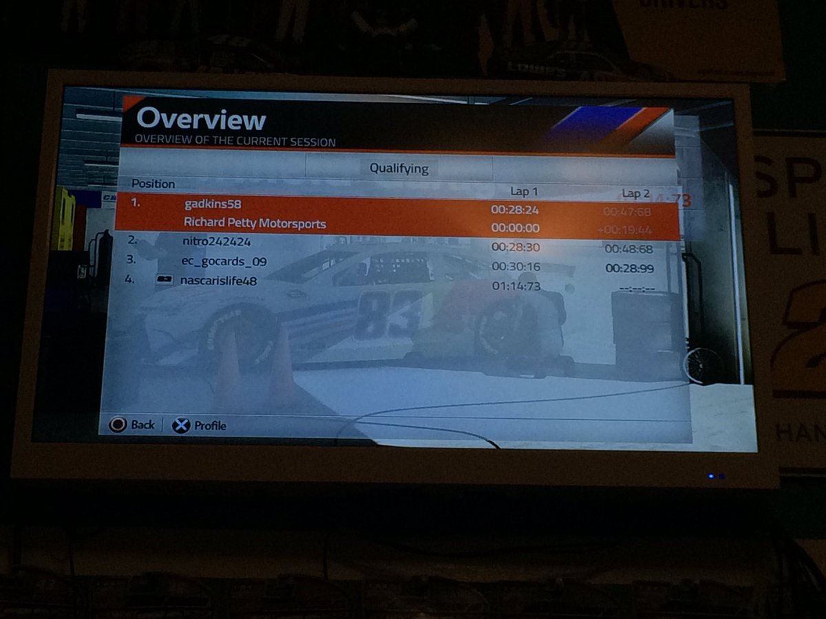 PCRL Xfinity Series tweet media