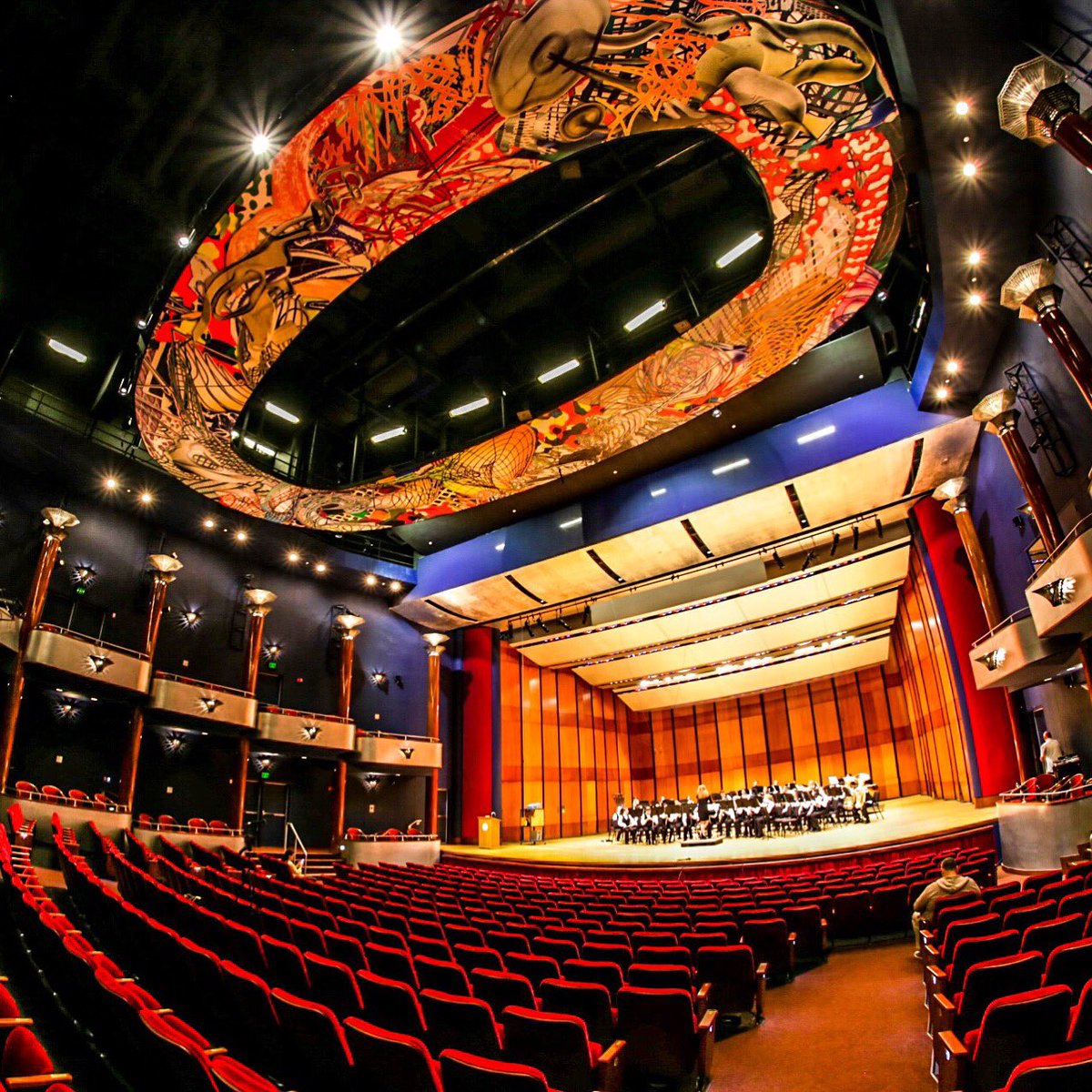 Wind Ensemble @ Moores Opera House. #gocoogs #yorkband