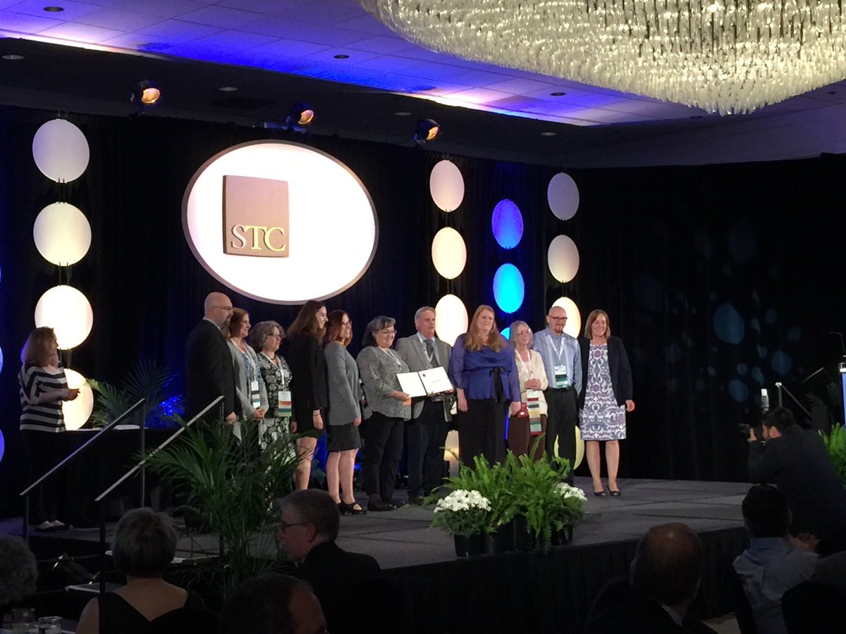 Congrats to @stc_rochester on Community of the Year! #STC16