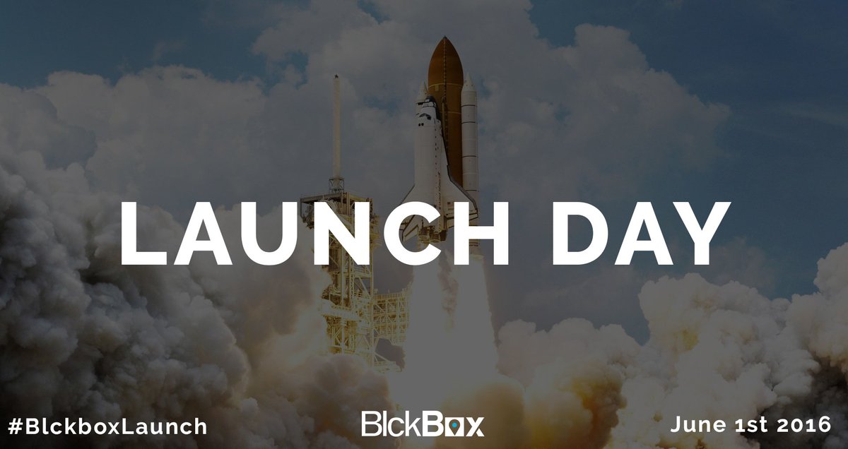 blckbox's tweet photo. Almost ready for liftoff! In June, we will officially launch the first version of our service. #BlckboxLaunch https://t.co/h68ClLy7hM