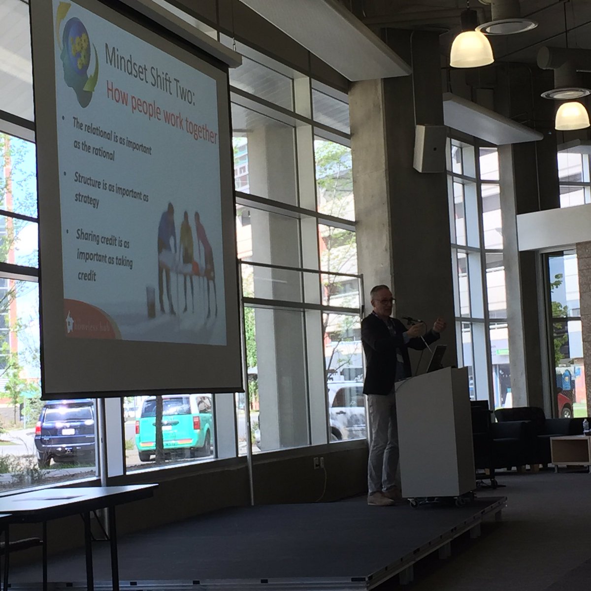 HRYCyeg's tweet photo. "The relational is as important as the rational" Stephen Gaetz one of the last workshops of the day! https://t.co/vP01KQkbWd