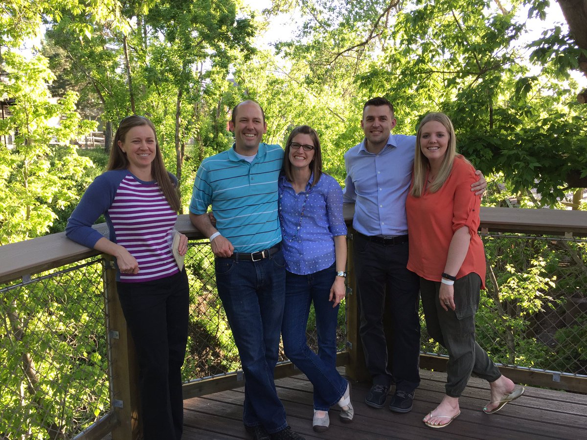 structuralds's tweet image. A few of the SDS Design Staff enjoying the new #Creekside exhibit at @HogleZoo. Fun to be a part of this project.