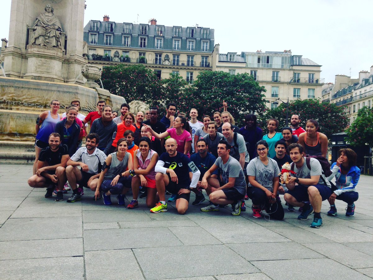 ClairePetit8's tweet photo. Le Groupe des 10km joyeux 🎉#whyirunodeon  #whyirunparis #adidasrunnersparis https://t.co/KTekk3Cwd1