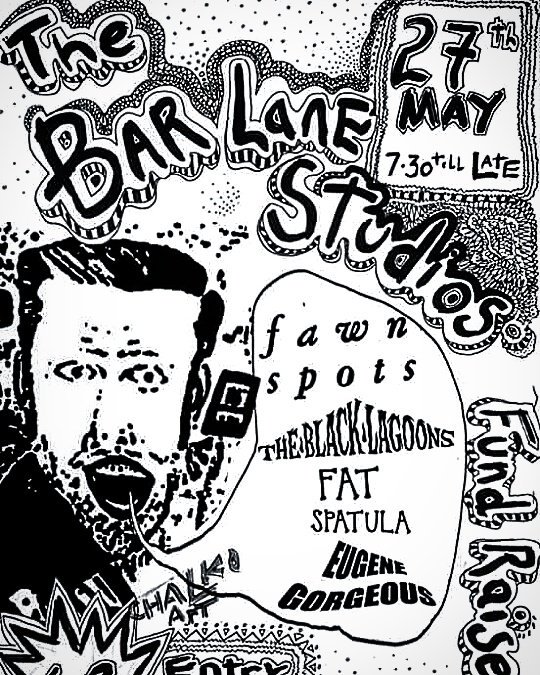 27th, <a href="/BarLaneStudios/">Bar Lane Studios</a>, <a href="/FatSpatulaBand/">Fat Spatula</a>, <a href="/theblacklagoons/">THE BLACK LAGOONS</a>, @fwnspts, yeeeeeee