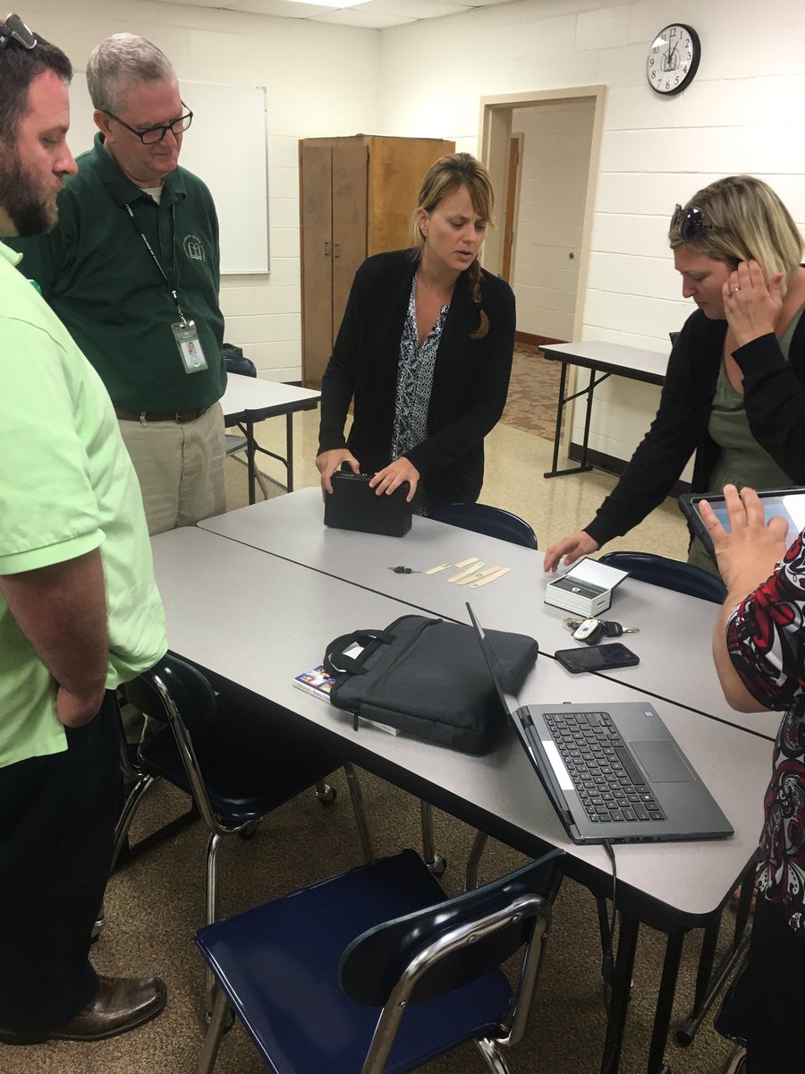 jenna_b_wells's tweet photo. We definitely @breakoutEDU had fun today!! #bcsdPD #breakoutedu @CharlaGroves @palmettopixies @SCTammy1 @wcgaskins https://t.co/Bjc8VOkQVJ