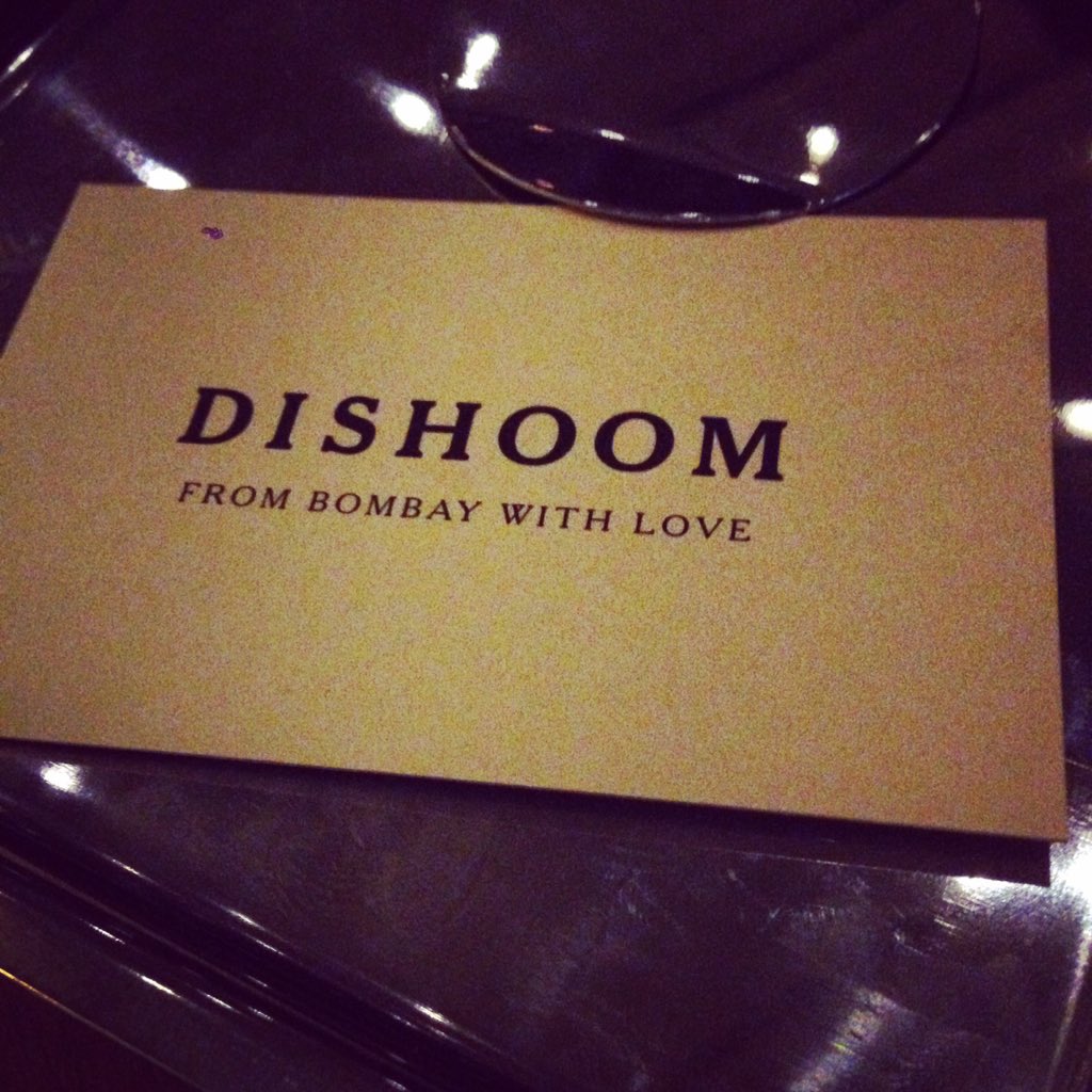 First visit to <a href="/Dishoom/">Dishoom</a> did NOT disappoint. Black Dahl'in times indeed. Heavenly. Corking drinks too. #heavenly