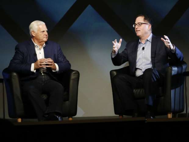 NinaHargus's tweet photo. ‘Beginning of something greater’ @Dell &amp; @EMCcorp CEOs discuss combined future at #EMCWorld https://t.co/dmR8mhuWI7 https://t.co/pFzzzWS6Ez
