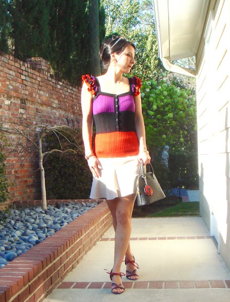thefashionsalt's tweet photo. Wearing Spanish influenced Stripes and Ruffles https://t.co/BkKHknpyvT https://t.co/tktQIXb2C9