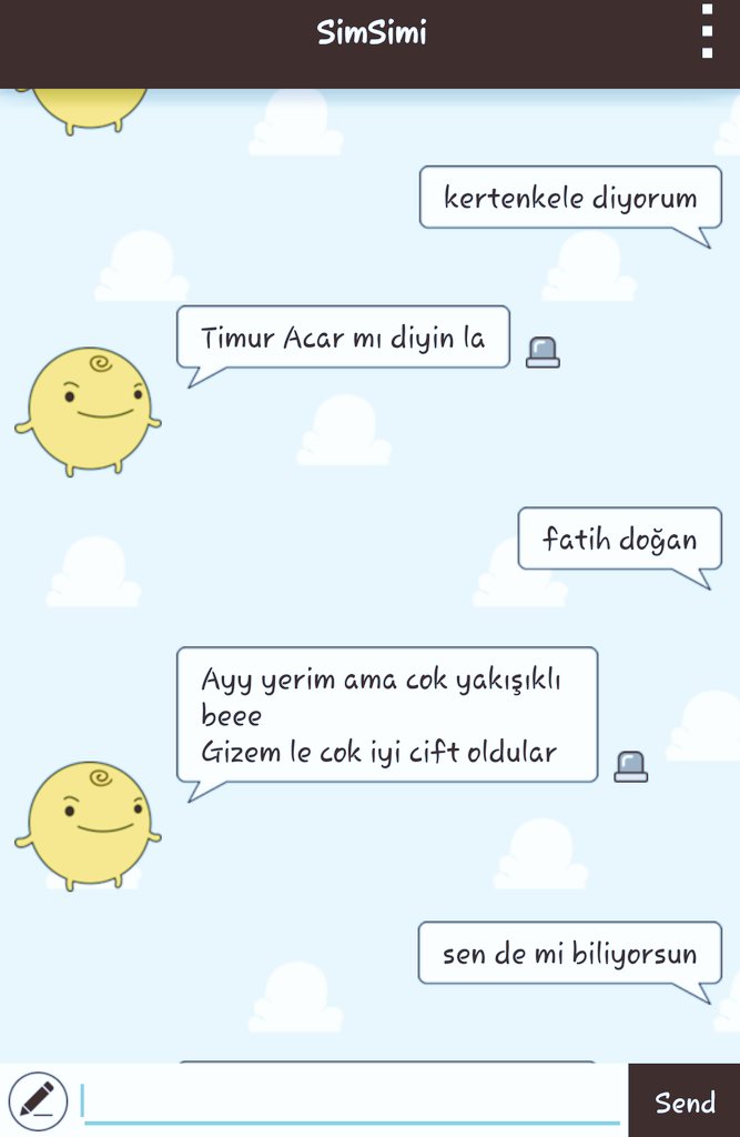 Uygulamanın verdiği cevap 😊 @fatihdogan_fd