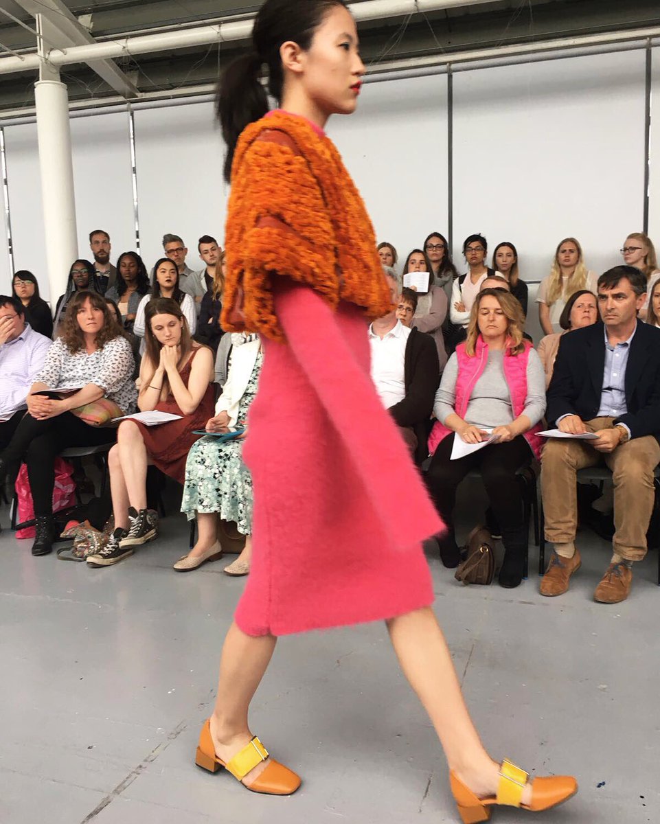 Today has been crazy, my final collection has all come together 😊💛 #wsashows2016