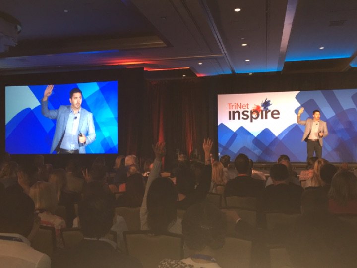 TriNet's tweet image. You can't talk #SMB success without mentioning #millennials. @jabezlebret