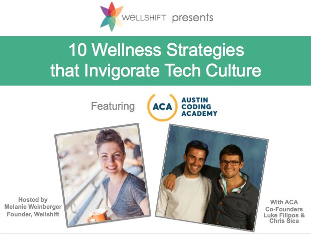 RSVP for our LIVE #CorporateWellness Webinar. Earn 1 #HRCI credit. This Thurs--> wellshift.webinarninja.co/my/webinarlist…