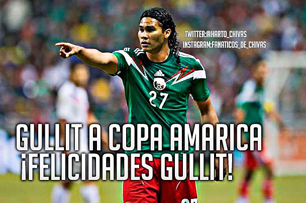Harto_Chivas's tweet photo. @G27Gullit  el único seleccionado de @Chivas para @CA2016
¡Venga @G27Gullit a romperla! https://t.co/hDopHG3SQS