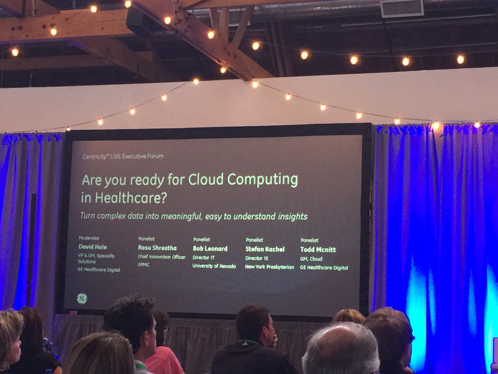 NathMcCaughley's tweet photo. Are you Ready for Cloud Computing in Healthcare ? Join us at CentricityLive 2016..!! #CentricityLIVE https://t.co/5CQUr86Bju