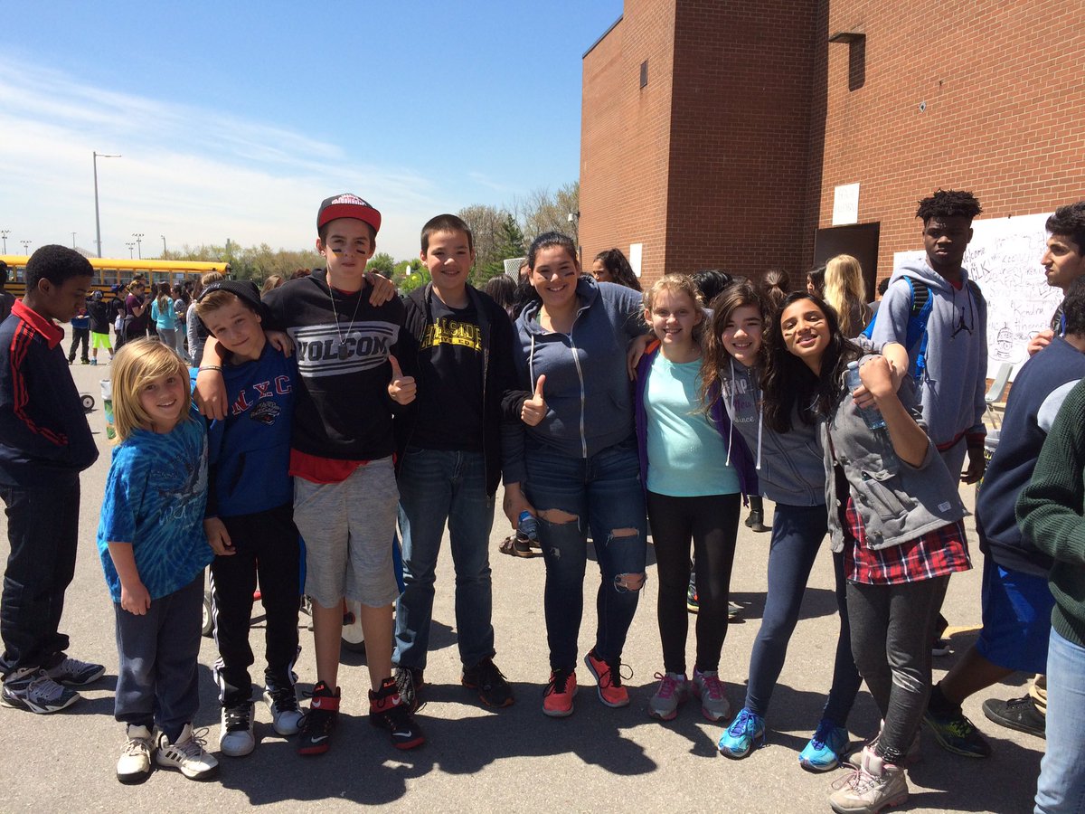 Thank you <a href="/clarksoncharger/">clarksonchargers</a> for an amazing day for @hillsidehornet students!