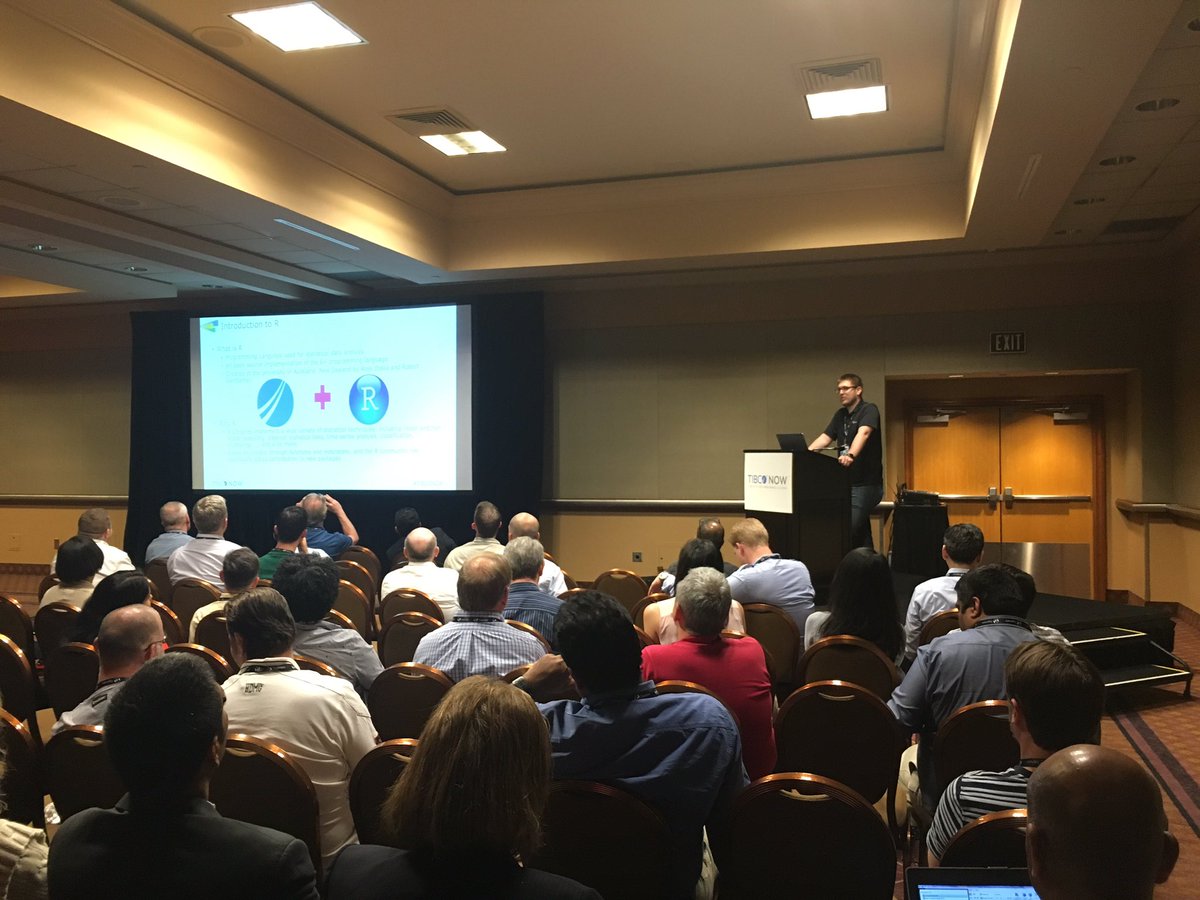 shibanid's tweet image. @Bukowskaii demoing #spotfire template automation with #ironpython at #TIBCONOW