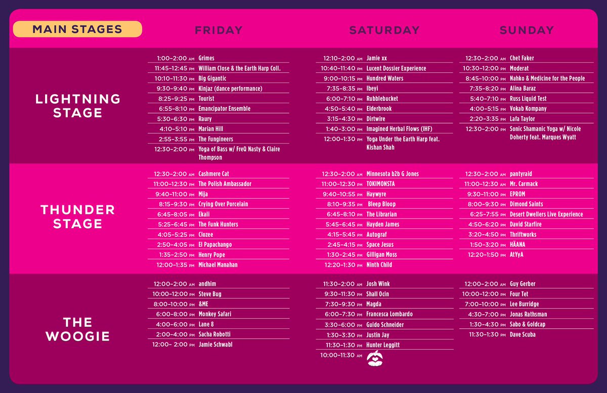 LIBfestival's tweet photo. Schedules are here! Start planning out your 2016 LIB experience: https://t.co/LZ9zkPkFIA https://t.co/EdIoiy8KDn