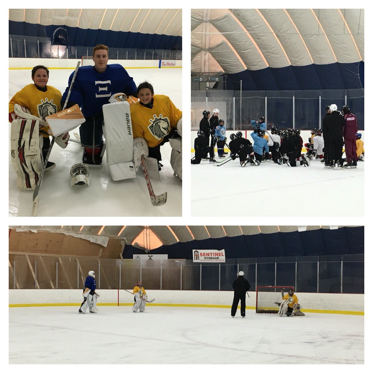 2005Royals's tweet photo. Awesome Royals practice tonight! Special thanks to @puckstopper_50 for helping our goalies!! https://t.co/IleZStJ3I6