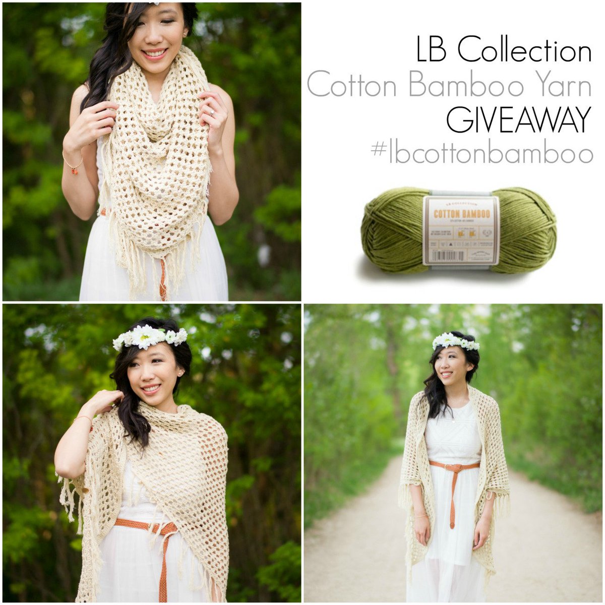 WIN the yarn for this project, LB Collection Cotton Bamboo, from <a href="/AllAboutAmi/">Stephanie</a>! Enter here: lby.co/1XjmmdK