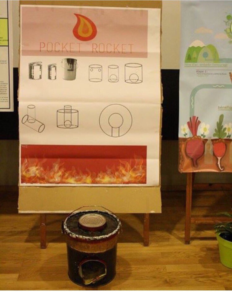 CRecyclage's tweet photo. 2e prix #Finaliste projet pocket rocket : fourneau écologique #COP22 #UE #concours #etudiants #recyclage #maroc https://t.co/MUj5TTWWg9