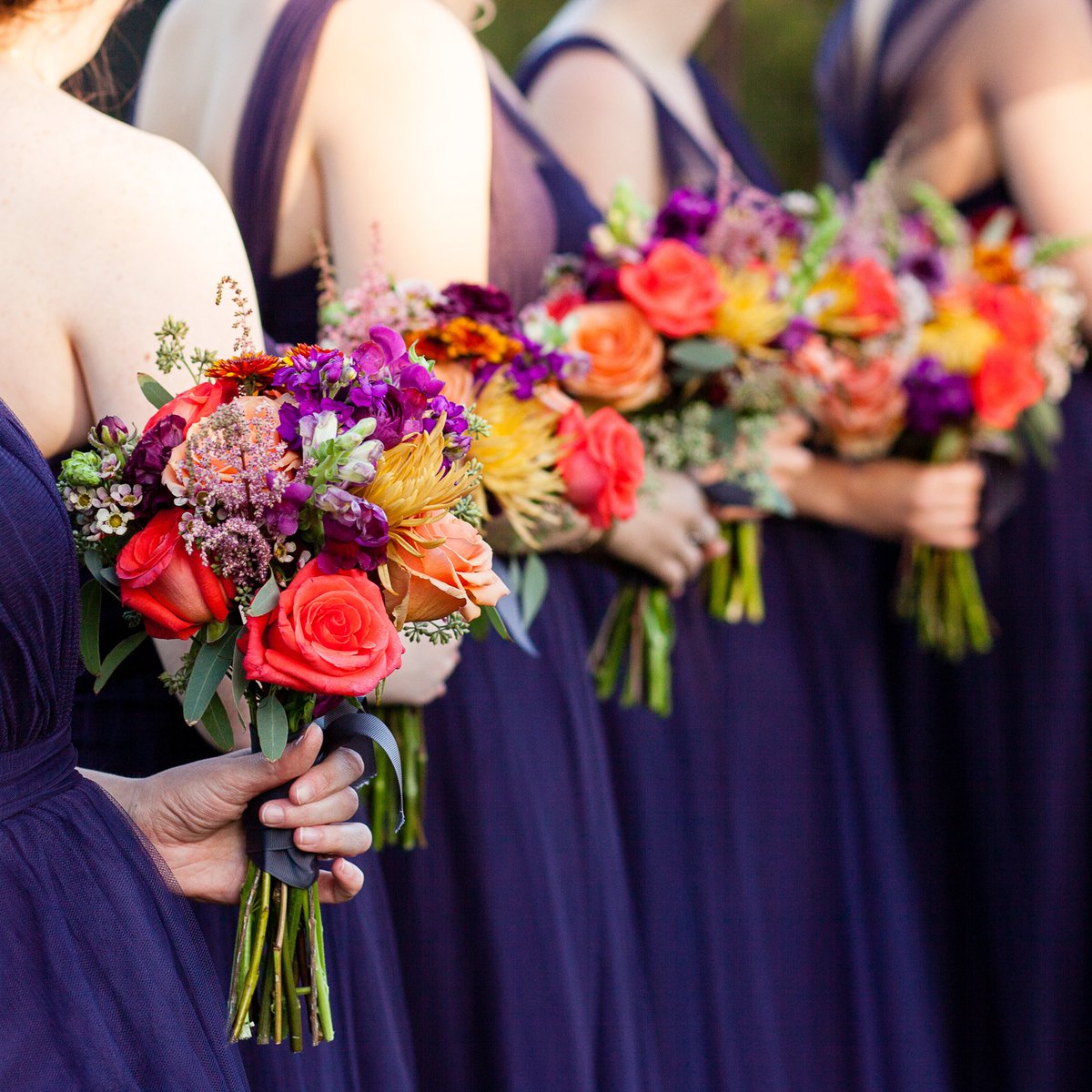 Gorgeous #autumn #bouquets from a #fallwedding <a href="/cedarwoodwed/">Cedarwood Weddings</a>