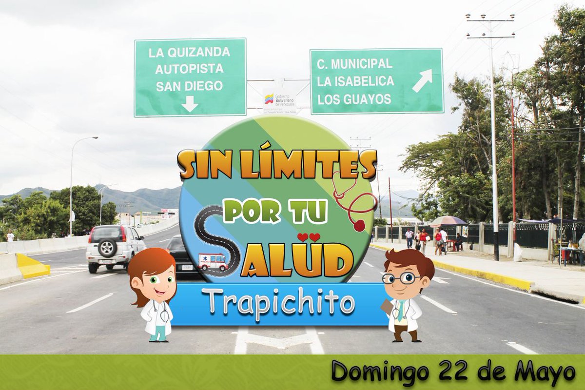 SinLimitesSalud's tweet photo. Nos vamos este 22 de Mayo a Trapichito!! https://t.co/MwUUl01Oxs