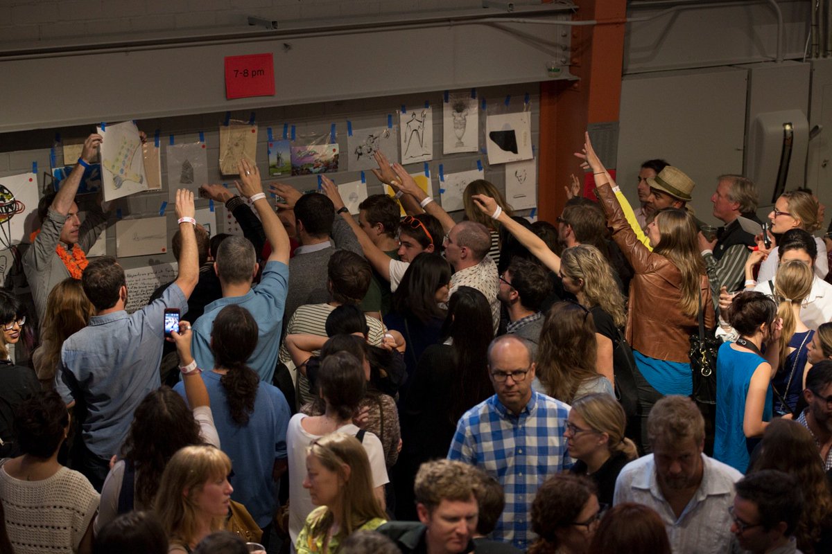 SoEx_SF's tweet photo. Monster Drawing Rally 2013 #TBT did you get your hands on some good art? If not, try again tomorrow at #MDR2016 https://t.co/XA1RPyF7LO