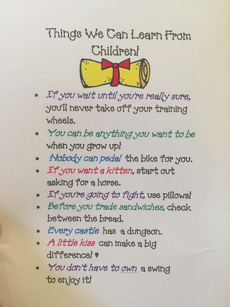 fatkevin's tweet photo. Good advice from Hope preschool graduation https://t.co/gru0jhxRtj