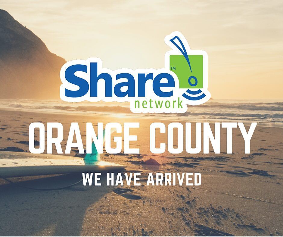 ShareNetworkInc's tweet photo. ShareNetwork is now in Orange County. Helping business owners reach, reward, and retain their customers! #loyaltysh… https://t.co/YjqhSfcBak