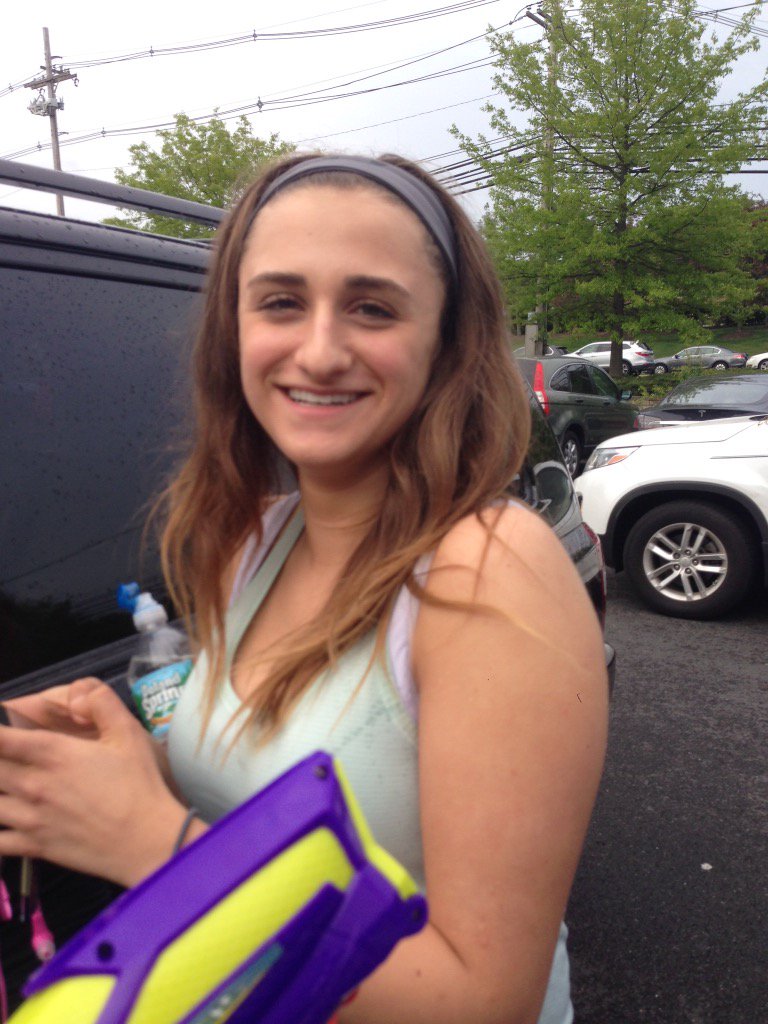 aristotle1996's tweet photo. Claire shows no regard for her fellow tennis captain as she ousts her on her way out from the gym #SheGotServed https://t.co/uFwOsmLt5p