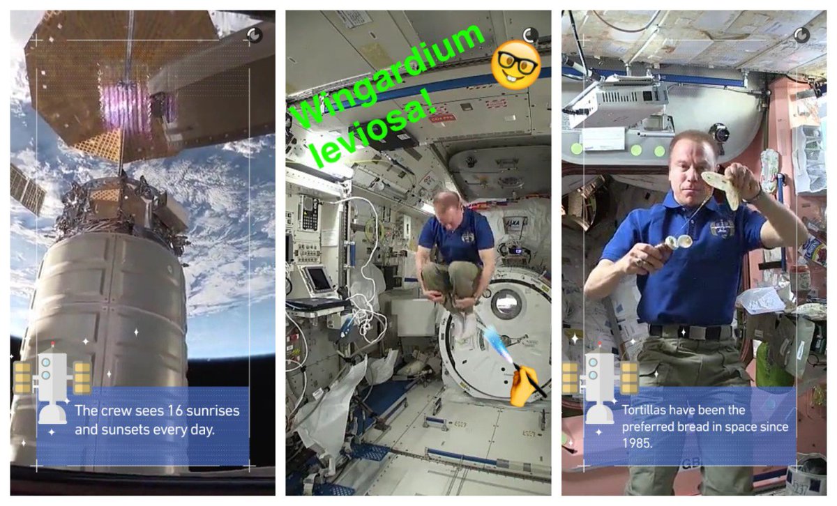 NASA's awesome Snapchat story lets you experience life on the ISS tnw.me/NRSbK5e
