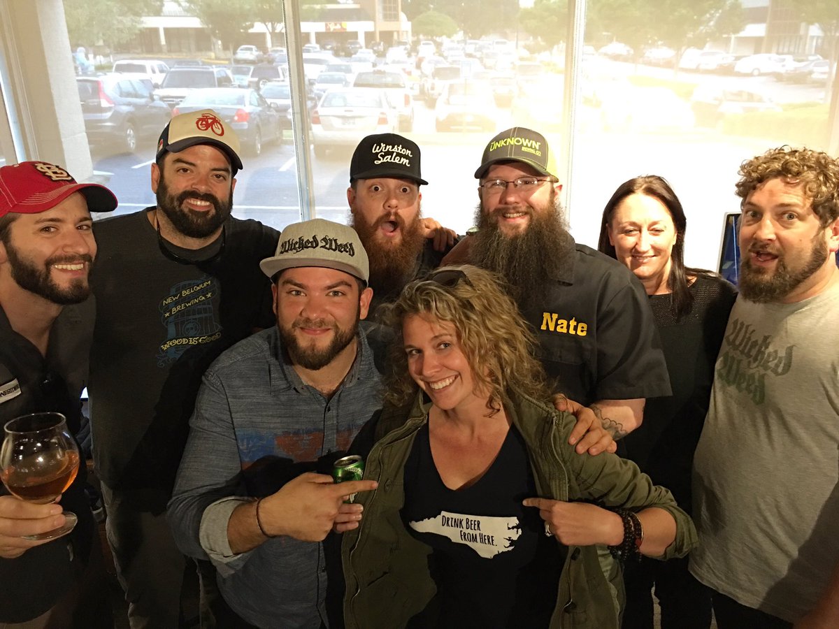BeerSTJournal's tweet image. Video games &amp;amp; North Carolina beers with some amazing people from Unknown, New Belgium, Wicked Weed, &amp;amp; Foothills