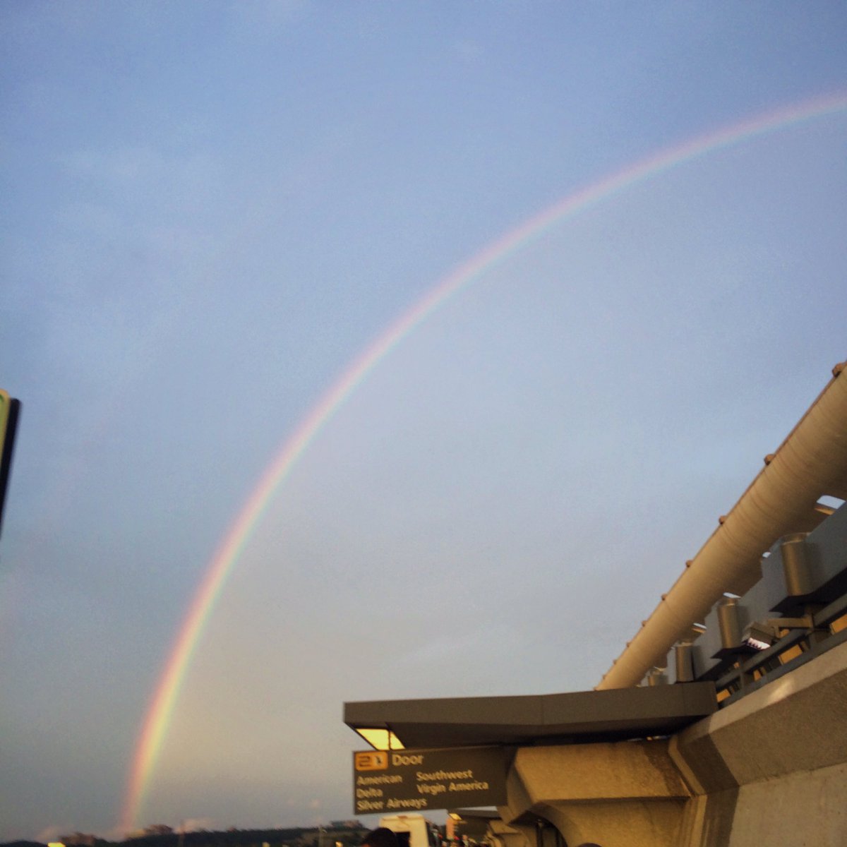 Welcoming us back to the USA after an incredible journey abroad: #EuropeanGrandPrix #ItsGoodToBeBack