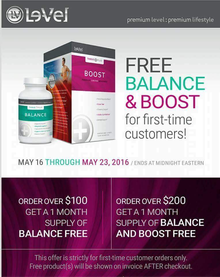 Don't miss out !!! Thrive with me ....santosjj30.le-vel.com