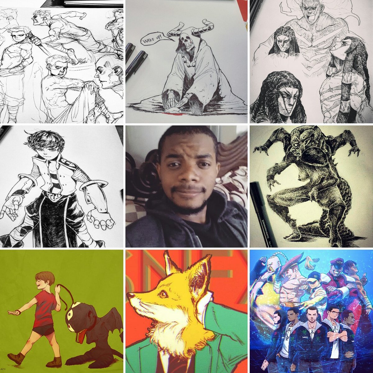 Me and my works! #artvsartist #art #doodles 