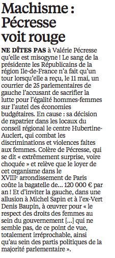 HCalmejane's tweet photo. .@vpecresse a répondu aux 25 parlementaires de gauche qui l'accusaient de sacrifier le centre #Auclert https://t.co/uKtnFGc00q
