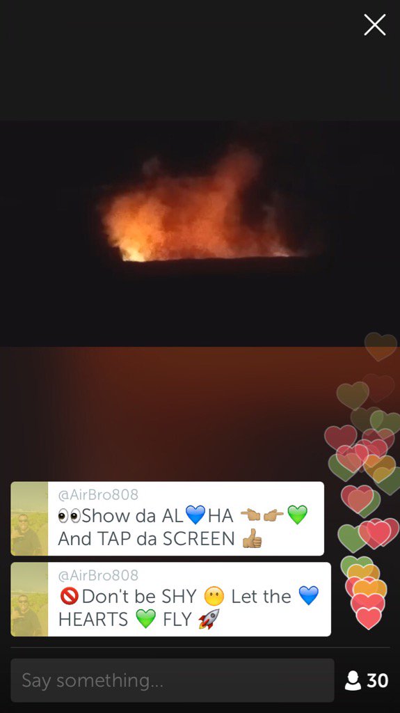 AirBro808's tweet photo. .@PoinaView on #Periscope: Big Island #Hawaii #Volcano SPLATTER #poinaviewer #HawaiianHui #AlohaUp #PeriOhana https://t.co/SU0HIGzwLR