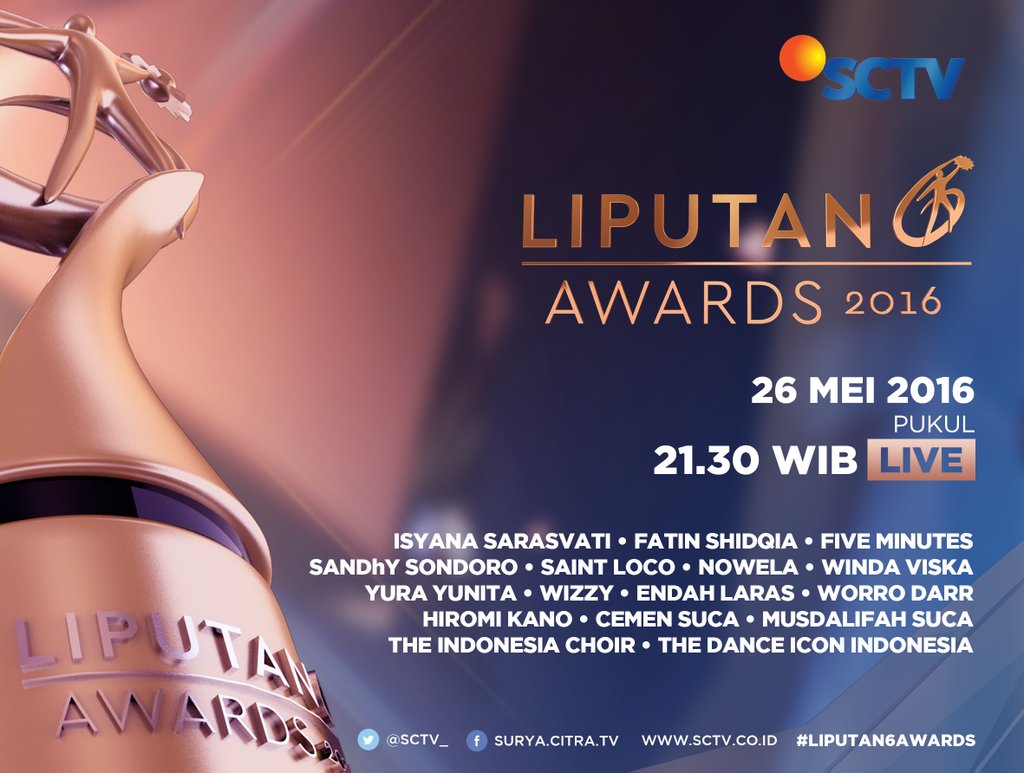Who's excited for @saintlocoband #Liputan6Award <a href="/SCTV_/">SCTV</a>  26 may 2016 \m/