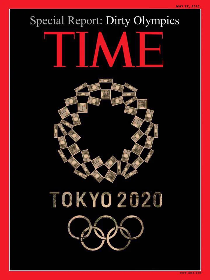 アメリカの『TIME』が東京オリンピックを痛烈批判！？