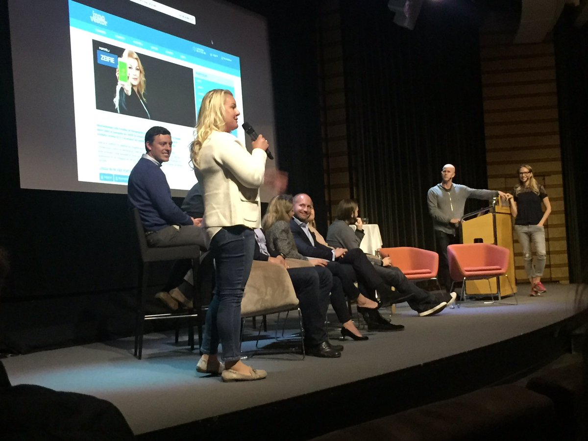 ZeifieApp's tweet photo. Got to announce our upcoming #crowdfunding campaign at #sthlmtech last night. Great fun! #startup #femtechse #Zeifie https://t.co/gaKGqyr3bs