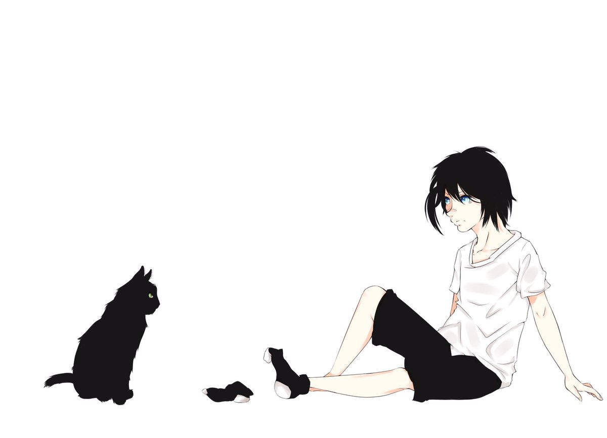 AfflictionLord's tweet photo. Just drew these of a 6 yr old @theMOON_spirit  #manga #anime #drawing #cat #blackcat #karma #childhood #memories https://t.co/flKM0g7Xhs