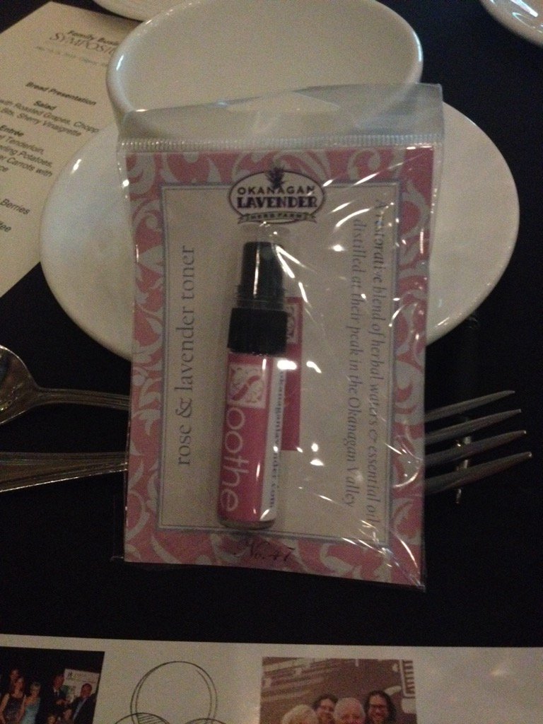 FamBizCanada's tweet photo. Thanks @KelownaLavender for the nice treat! #FEYA2016 #2016FBSymposium https://t.co/b6Pw4BgHl6