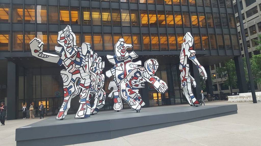 NikkiBeauchamp's tweet photo. Jean Dubuffet "Welcome Parade" , outside #seagrambuilding in #midtowneast #publicart #welcomeparade #jeandubuffet #โฆ https://t.co/Cax4ZaW4IR