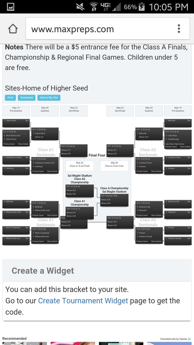 Section VI Baseball tweet media