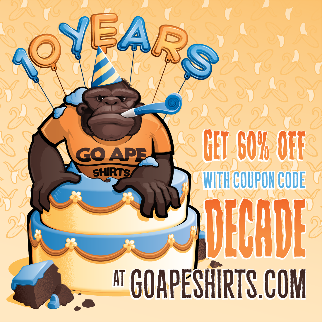 We're over half way through birthday month at goape.storenvy.com!