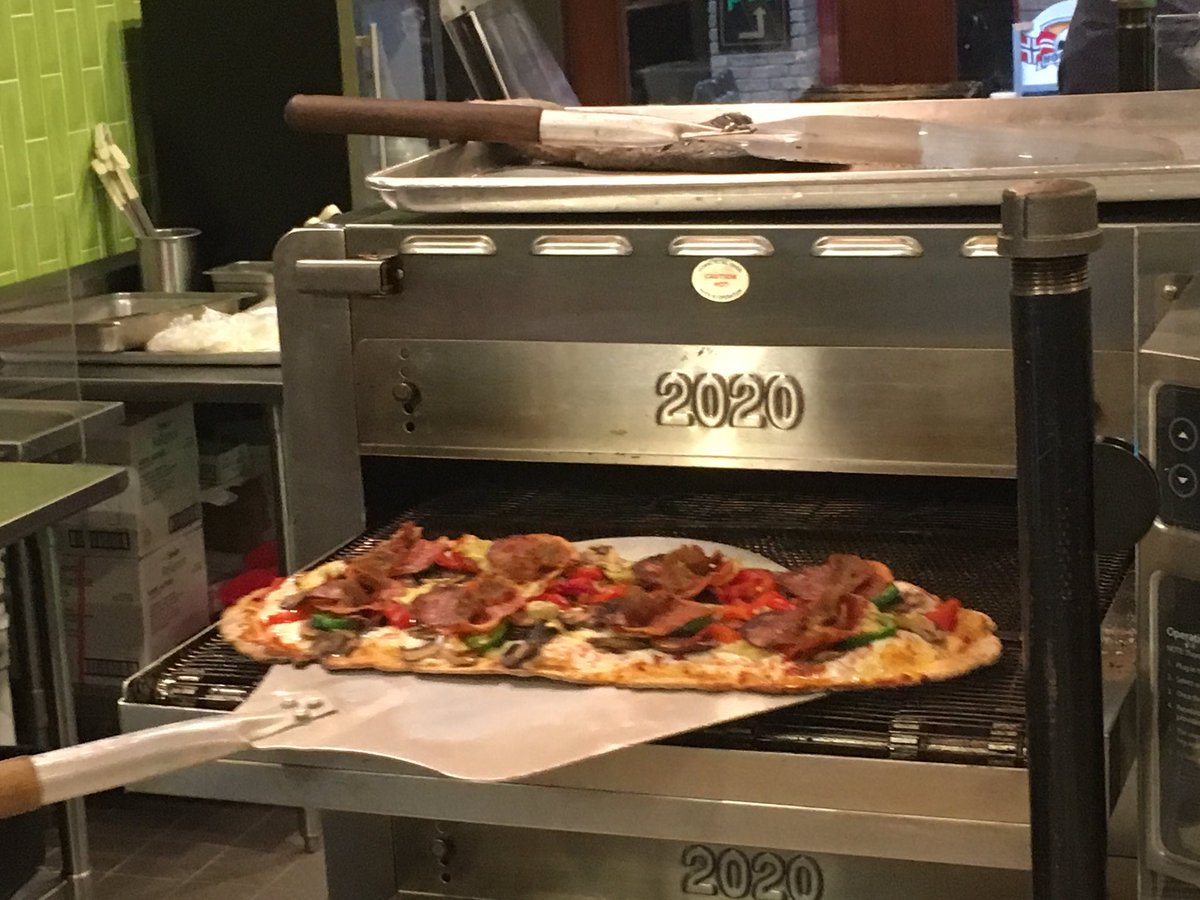 CHTDirector's tweet photo. #APTAbus16 find of the day is @ZablongPizza - they know pizza 👍👊🍕 https://t.co/IHjK48gF3w
