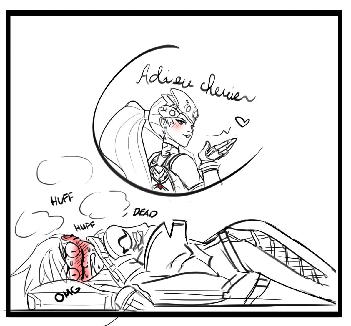 [What had actually happened at the end of Widow and Tracer's fight.]