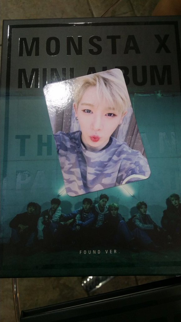 Wonho Photocard